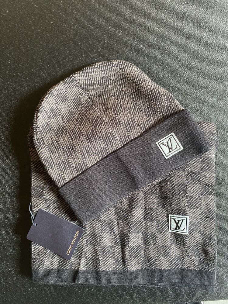 Gorro e cachecol Louis Vuitton Portes Incluidos