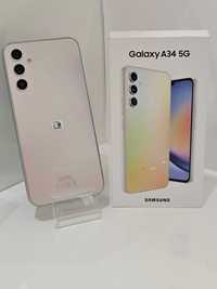 Samsung Galaxy A34 5G 128GB Awesome Silver *Gwarancja 24m*