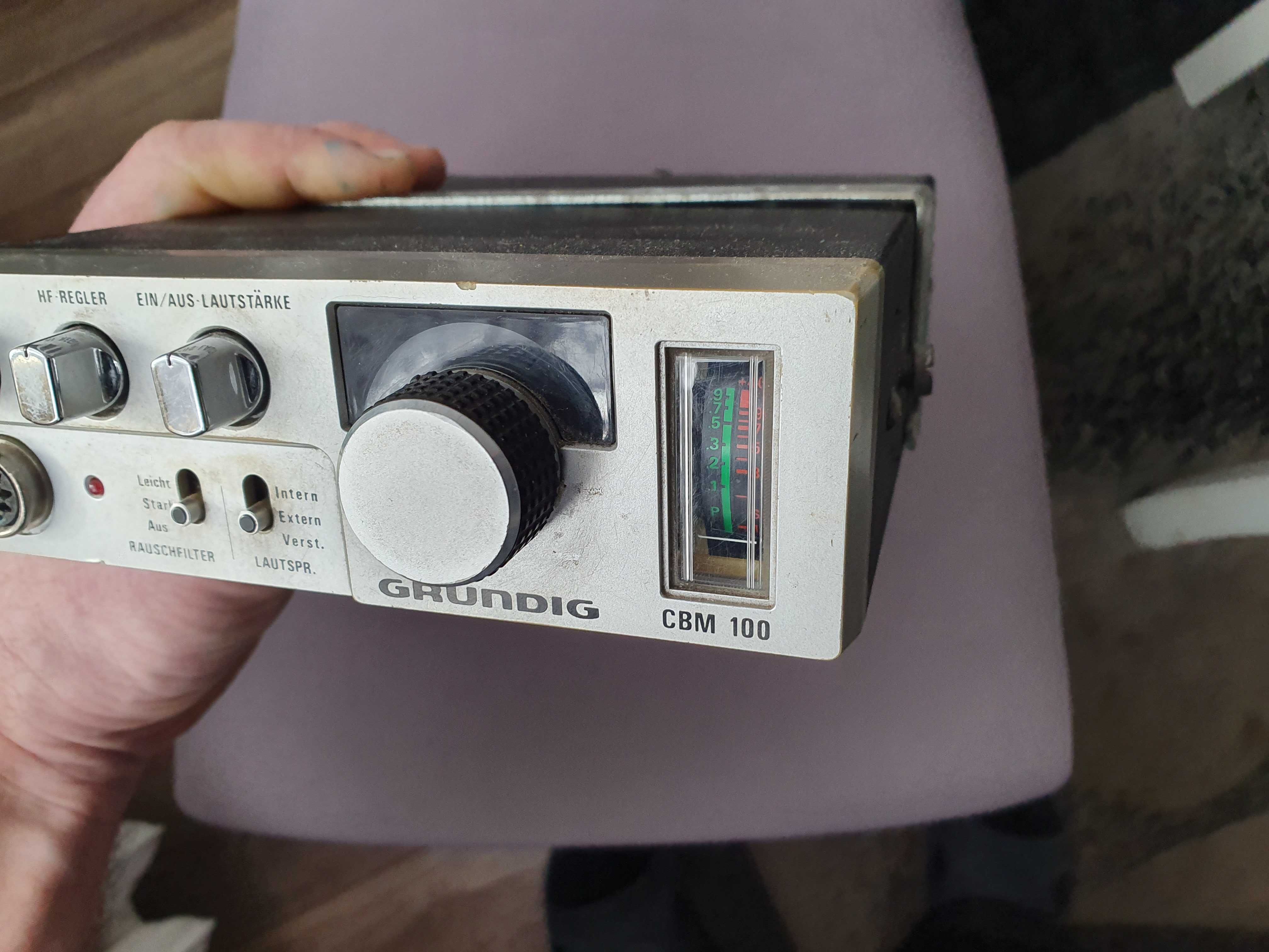 Stare zabytkowe cb radio Grundig cbm 100