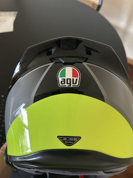 Capacete Integral AGV K5 S Typhoon + intercomunicador Cardo