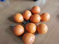Puxadores laranja