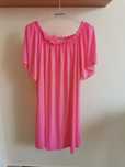 Neonowa sukienka h&m suknia na lato letnia XL 42