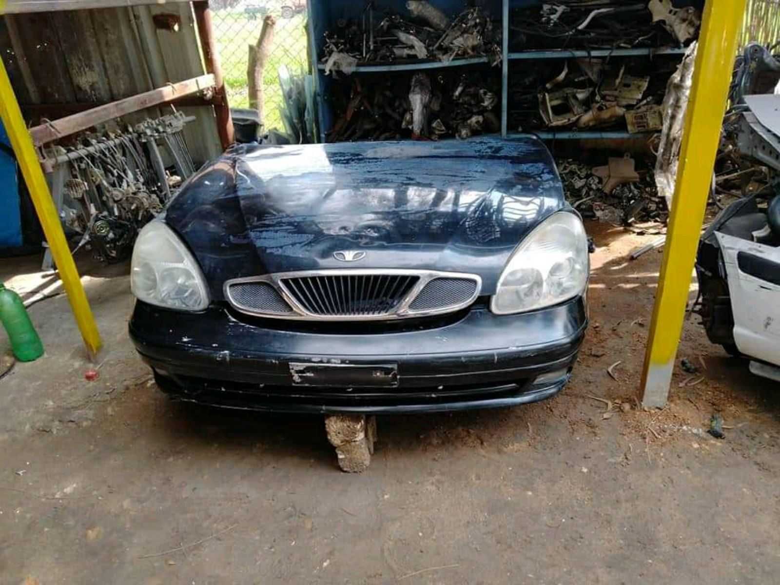 Комплект бампер+туманки оптика Daewoo Leganza