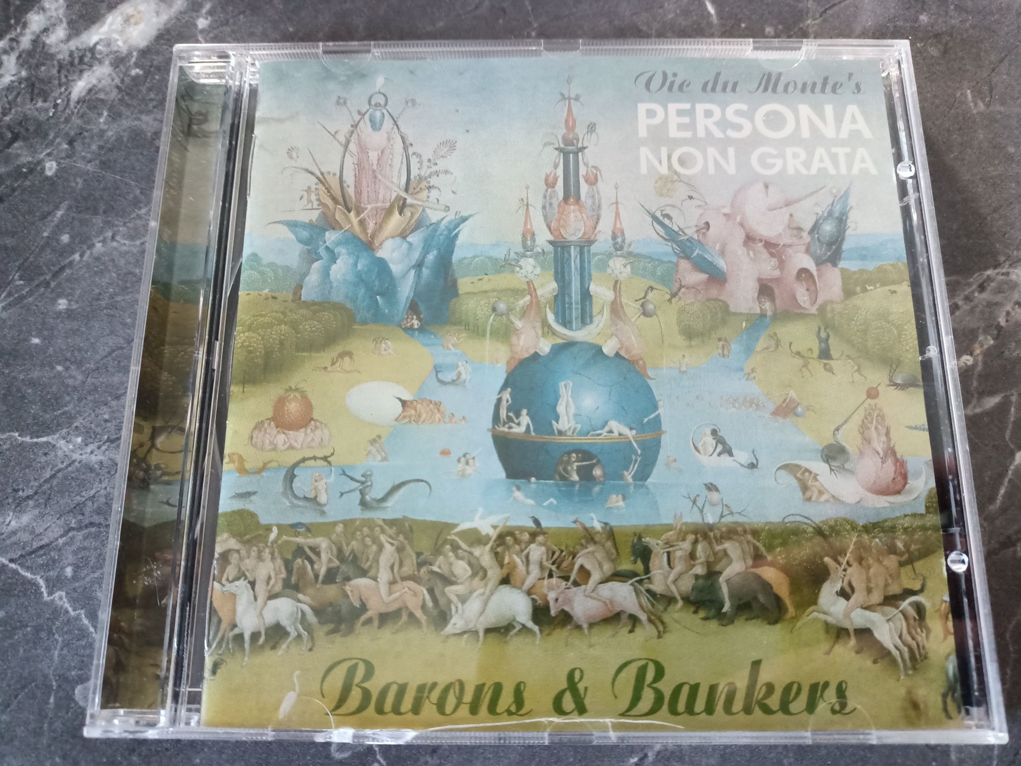 Vic Du Monte's Persona Non Grata - Barons & Bankers (CD, Album)(vg+)