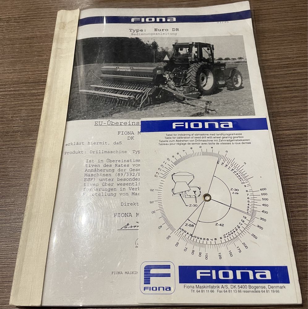 Siewnik zbożowy Fiona EURO DR 3m