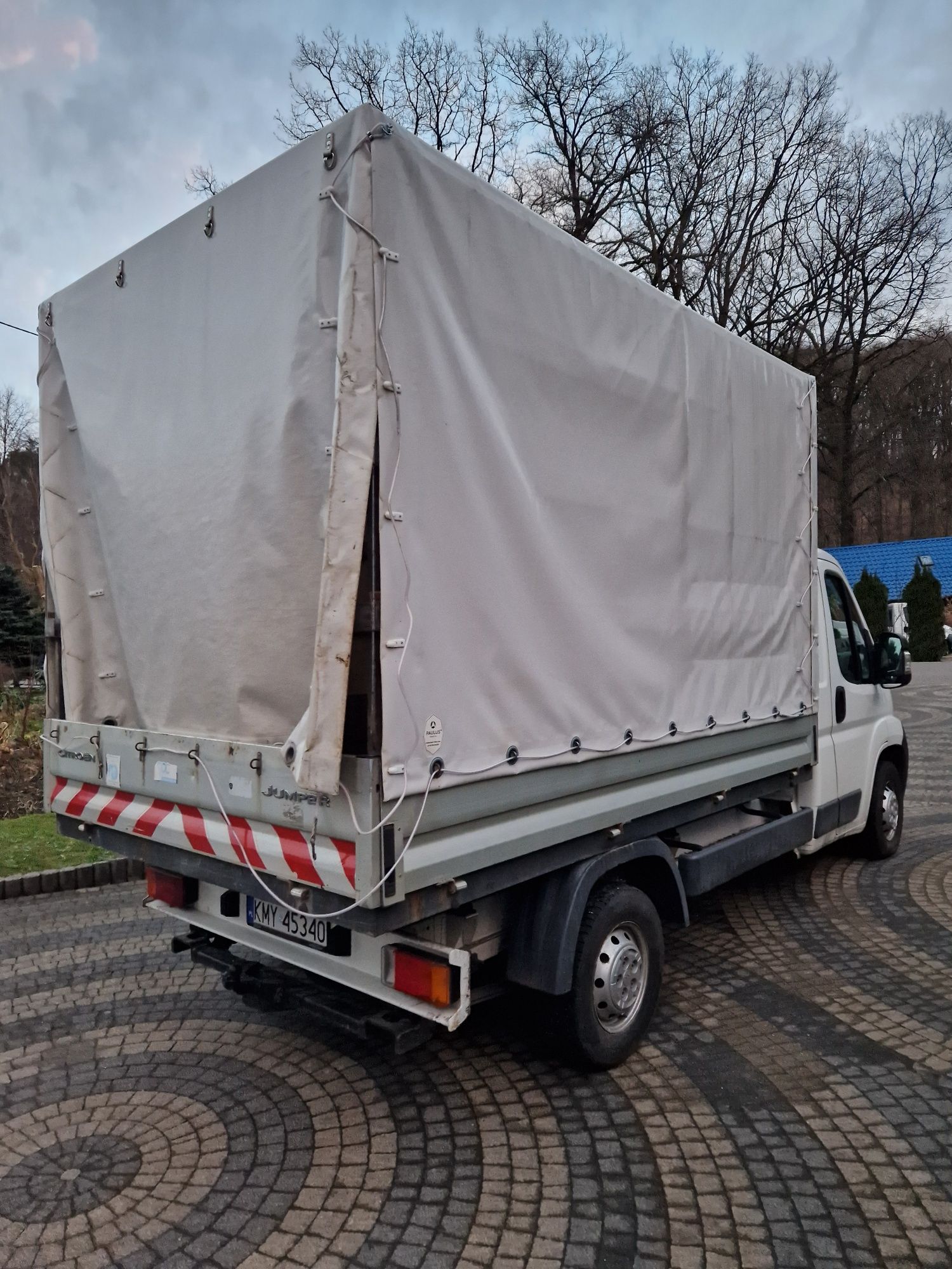 Citroen Jumper doka skrzyniowy skrzynia ducato plandeka  euro5 rama