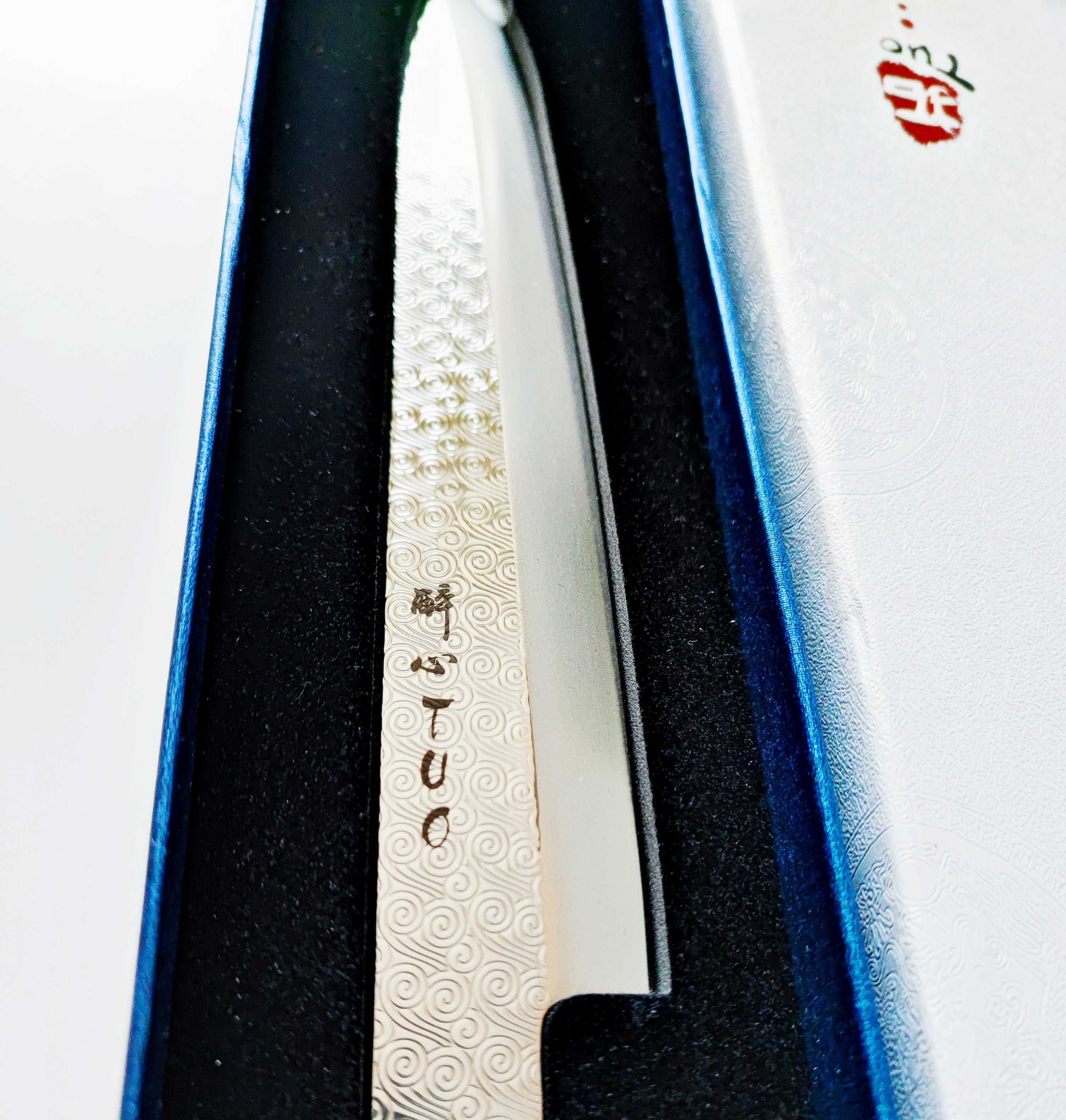 Nóż Szefa Kuchni Dionysus Yanagiba stal kuta HRC 60 sushi praworęczne