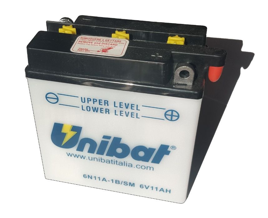 Akumulator Unibat 6N11A-1B 11Ah 80A 6V NOWY