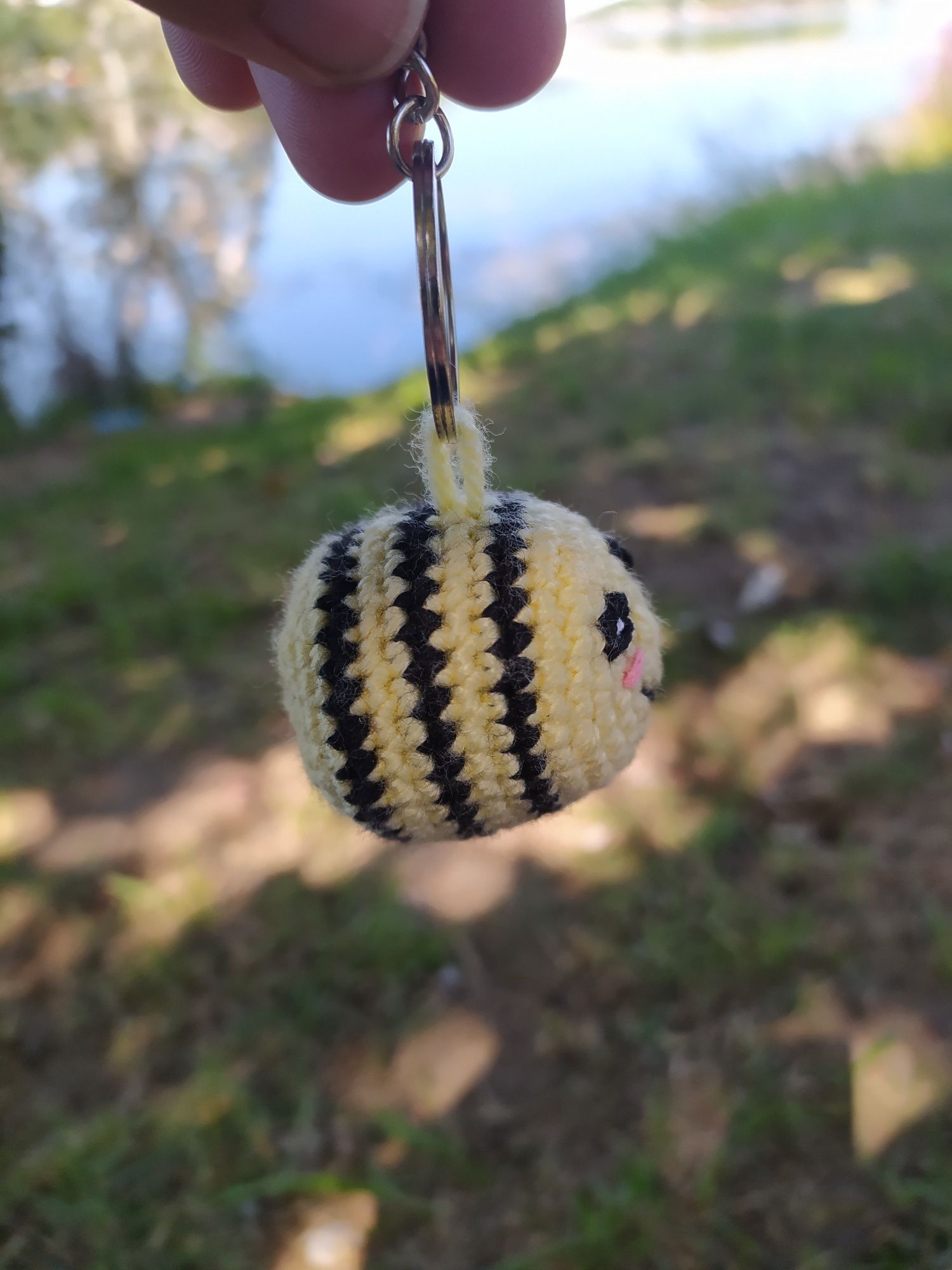 Porta chaves amigurumi