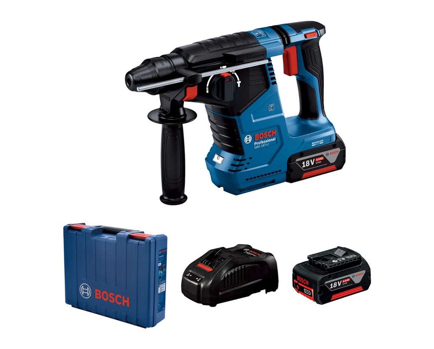 Bosch GBH 187-LI Młot Udarowo-Obrotowy SDS-Plus 18V 2x5.0Ah