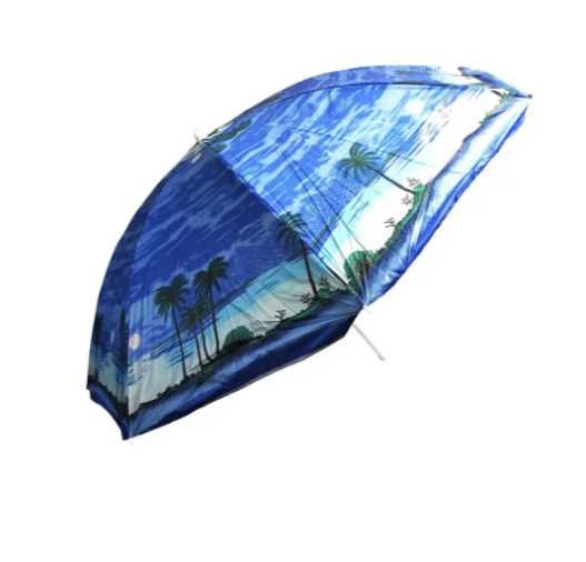 Зонтик пляжный и садовый антиветер с наклоном 2.0 м