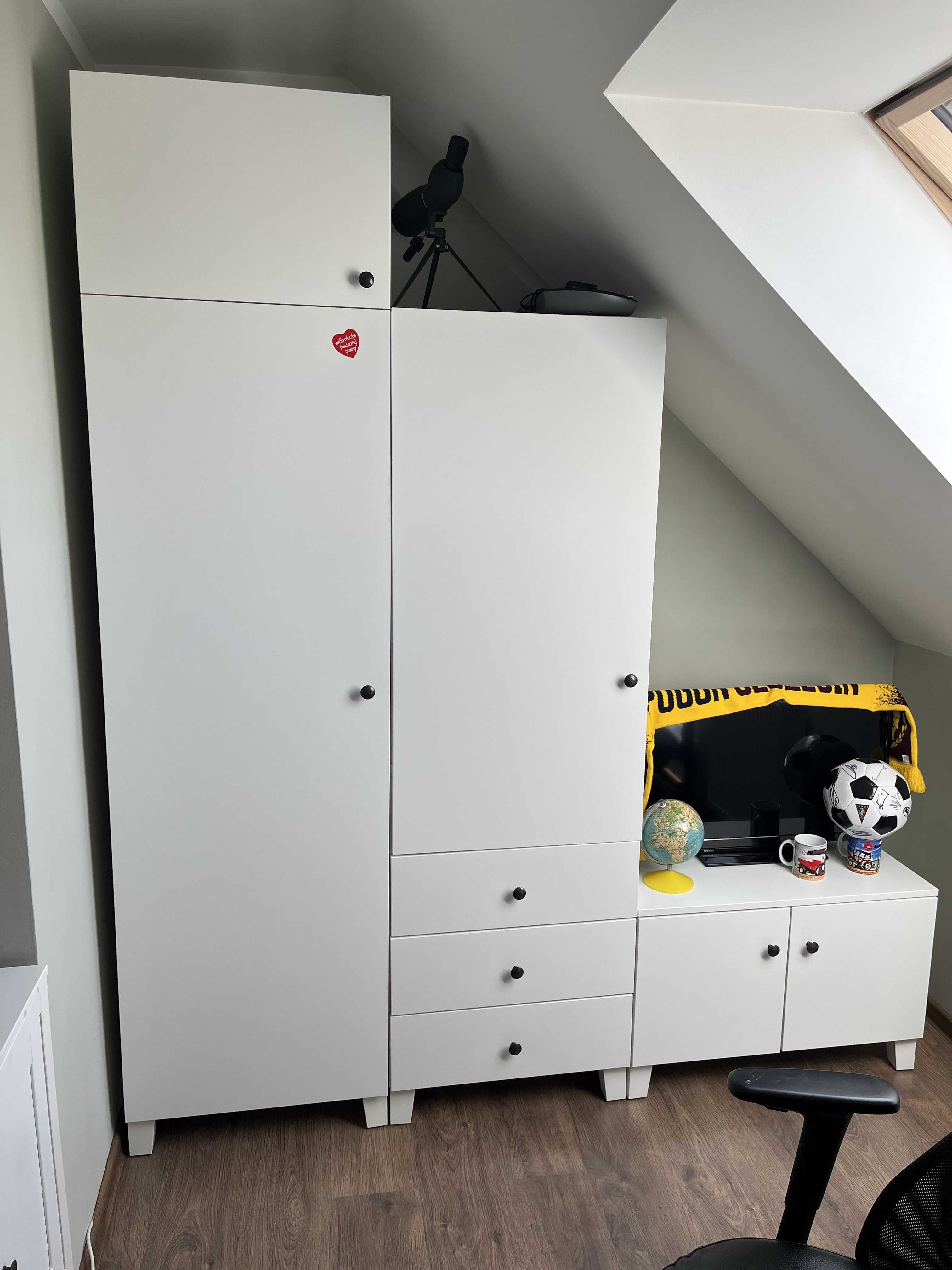 Szafa Ikea Platsa trzyczęściowa
