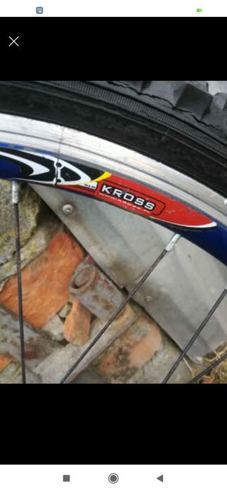 Koła aluminiowe Kross przód i tył. i tył. 26cal.