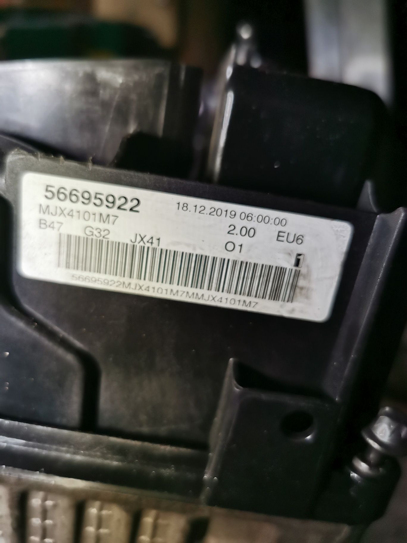 Silnik b47d20b 231km biturbo 2019r G32 miska głowica pokrywa b47d20a