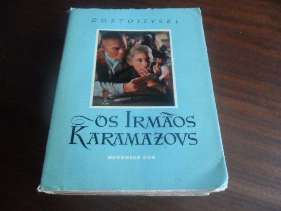 "Os Irmãos Karamazovs" de Dostoievski Trad. de Maria Franco - 1958