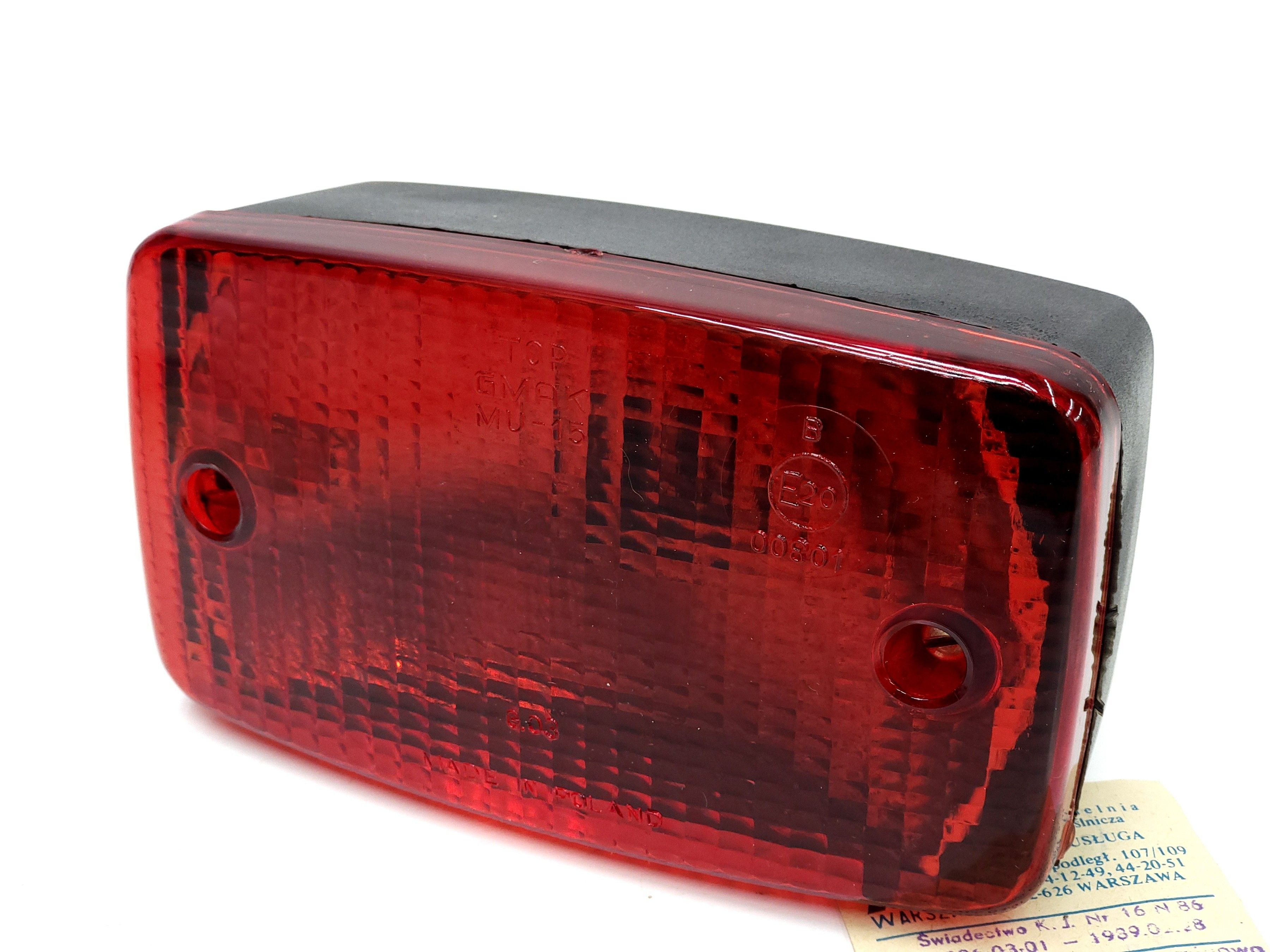 NOWA Lampa światło przeciwmgłowe Fiat 126P PRL