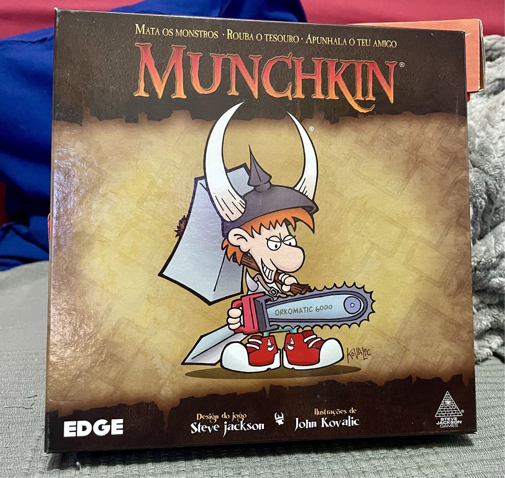 Jogo Munchkin novo