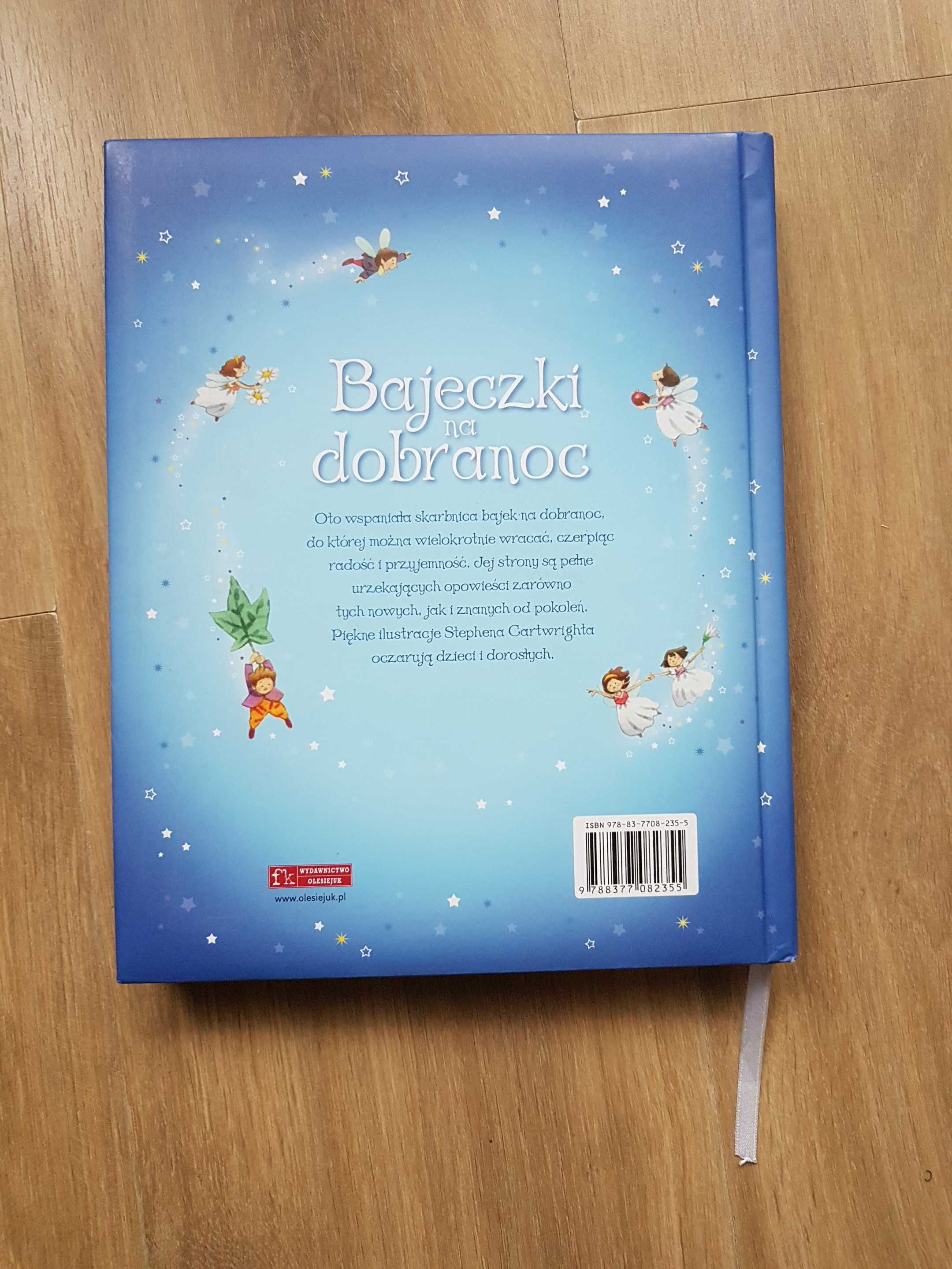 Bajeczki na dobranoc Philip Hawthorn Wydawnictwo Olesiejuk 190 stron