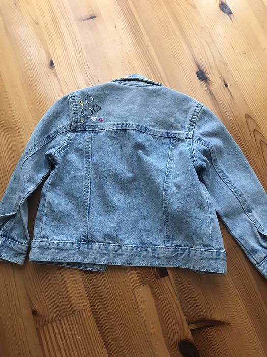 Kurtka dzinsowa dziewczeca