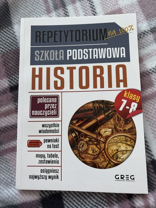 Repetytorium GREG hisotria klasy 7-8 (nowe!)