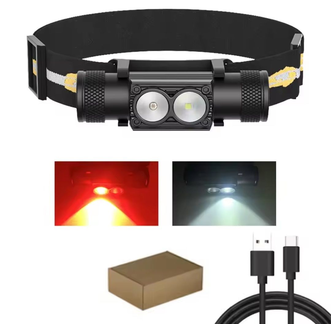 Ліхтар налобний Boruit  d 10 ,d20,d25,RJ-020 sensor