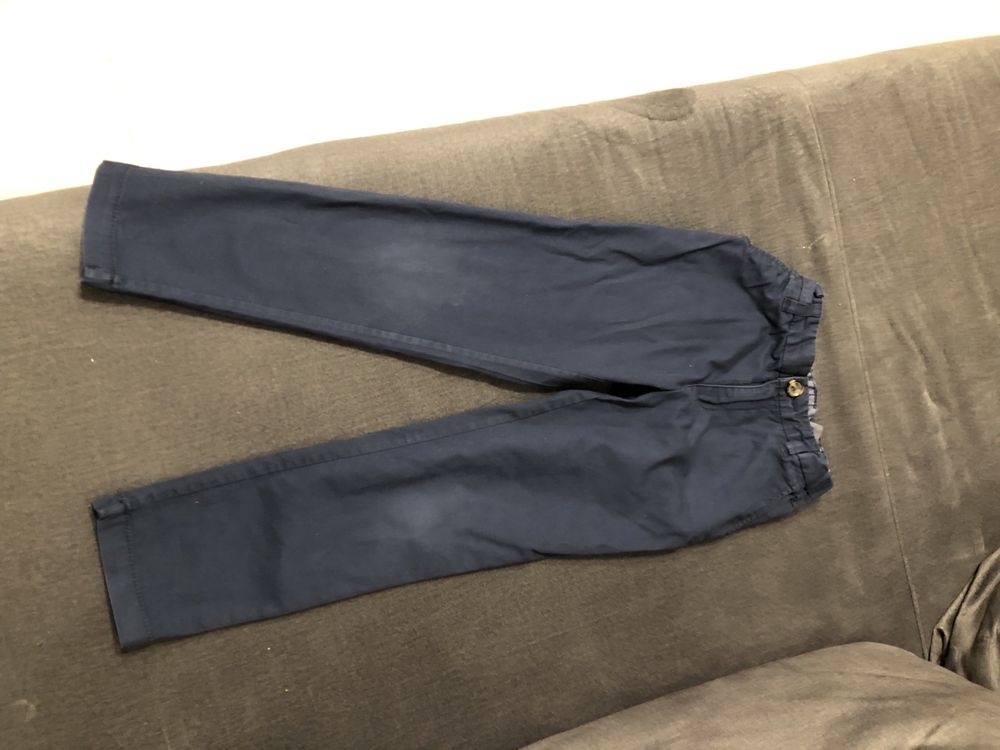 Spodnie H&M granatowe rozmiar 116