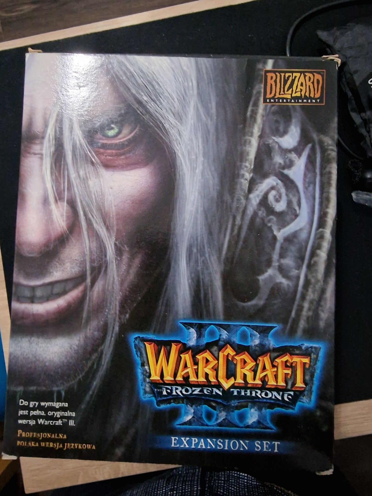 Warcraft 3 Box PL + Frozen throne - jedyny taki na olx