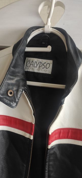 Шкіряна куртка, косуха, мотокуртка, бомбер, пилот, Calypso