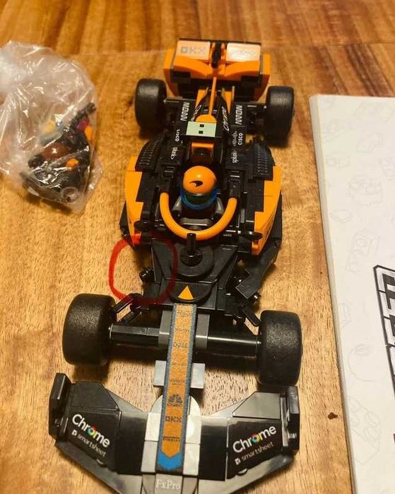 2023 McLaren Formula 1 Race Car F1