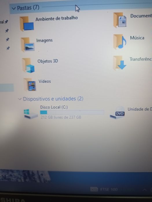 Portatil toshiba satellite pro R850 i3 231 bateria nova 4gb 240gb ssd