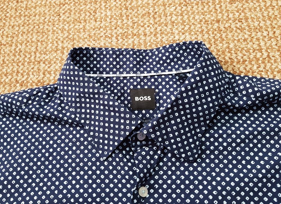 Hugo Boss Black сорочка regular fit stretch оригінал 3XL