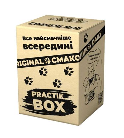 Practik Box - набір пробників всіх видів їжі для собак від Практик
