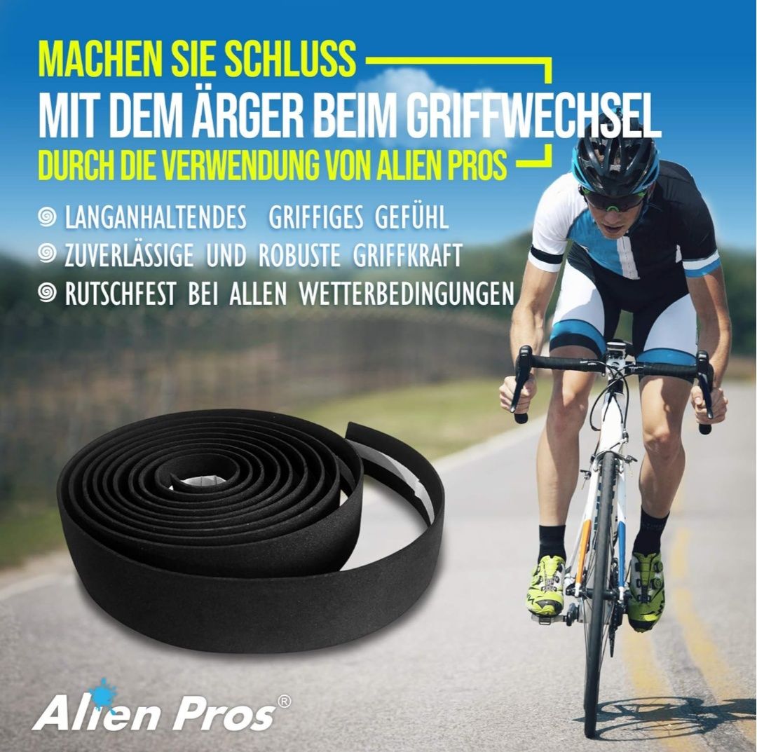 Owijka na kierownicę rowerową Alien Pros EVA