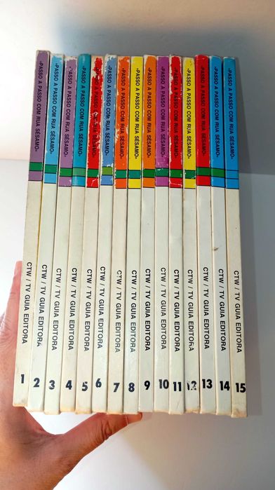 Coleção Completa - Passo a Passo com a Rua Sésamo