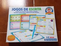 Jogo Didatico Jogos de escrita Clementoni