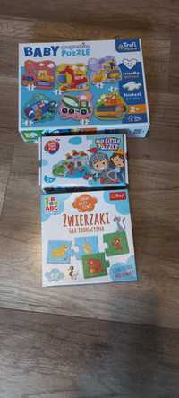 Puzzle i gra 2 latka