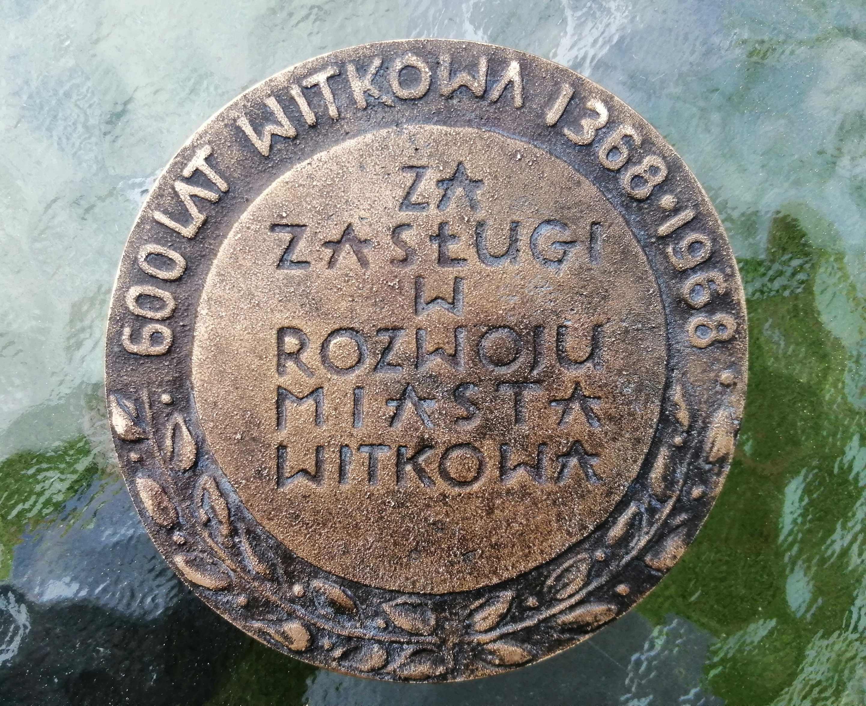 Medal 600 lat miasta Witkowo