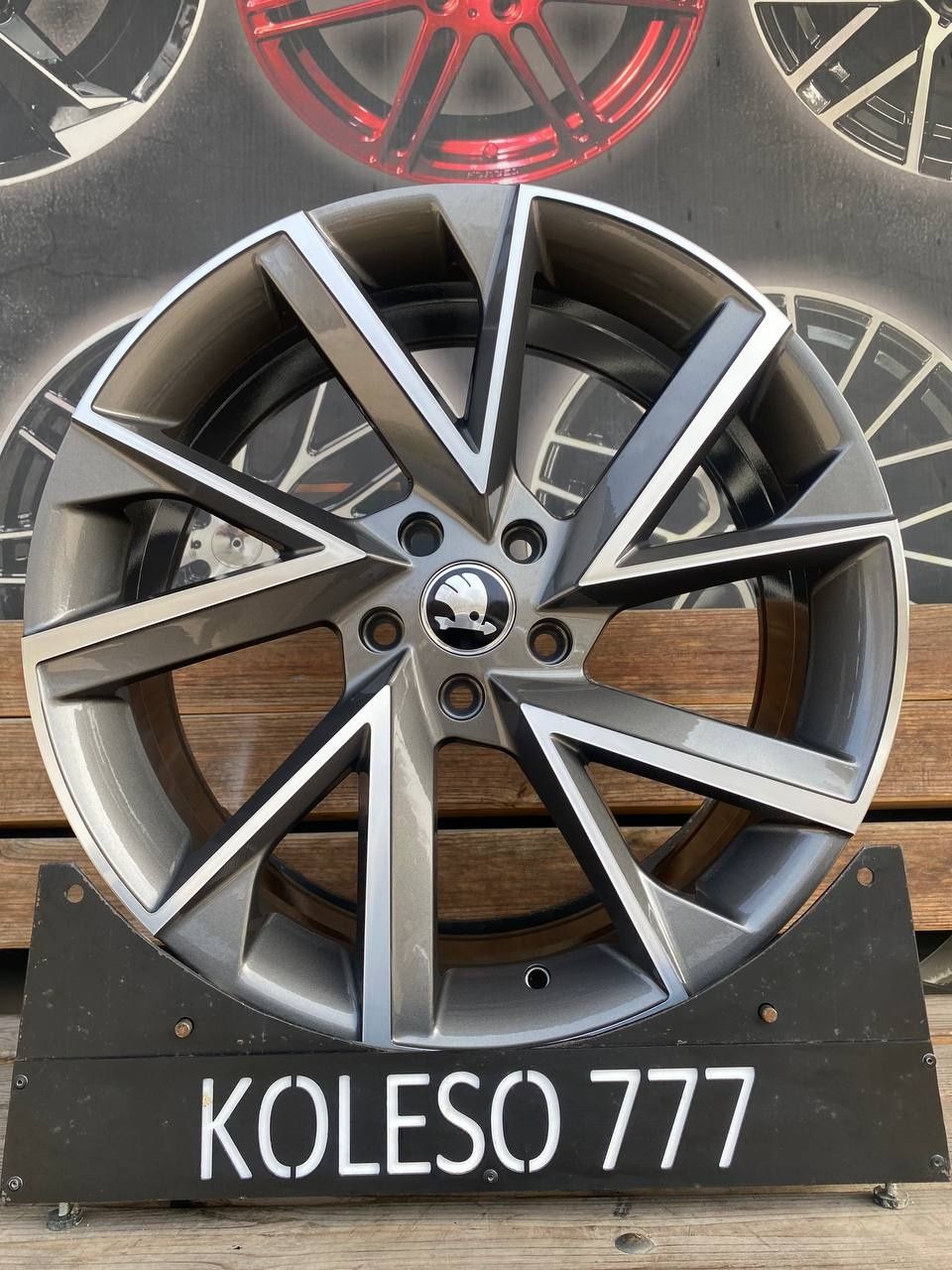 777 Новые диски R19 5/112 Skoda Octavia Superb Karoq VW Passat Jetta