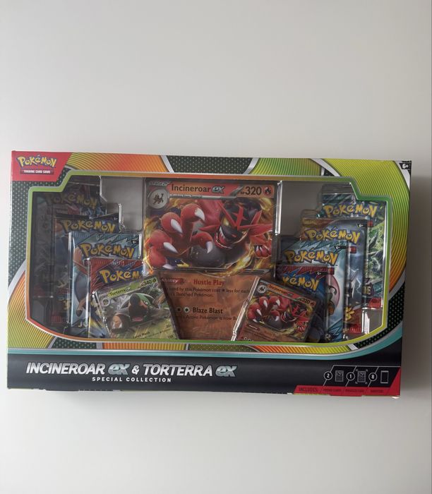 Pokemon Incineroar ex & Torterra ex Special Collection