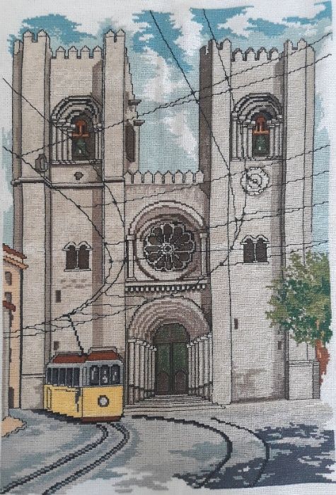 Quadros em ponto cruz