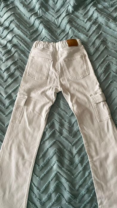 Calças de ganga, menina, t 32, como novas