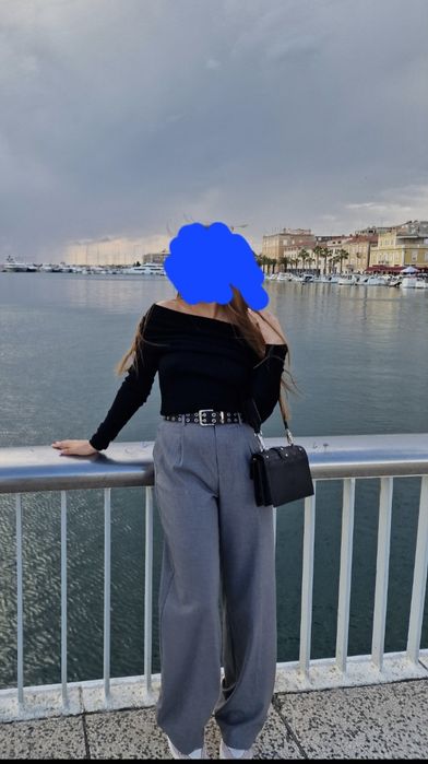 Брюки прямого крою Stradivarius