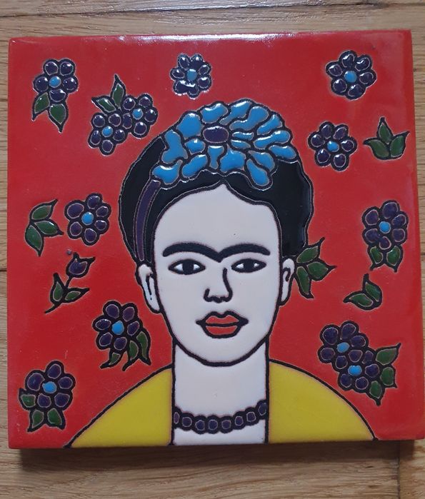 Kafelki Frida ceramiczne kafel dekor ręcznie robione hand made