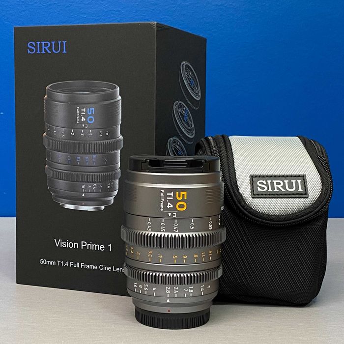 SIRUI Vision Prime 50mm T1.4 (Sony FE | Nikon Z | Canon RF | L-Mount)