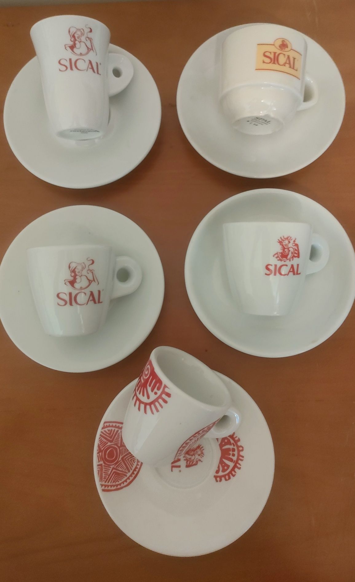 Chávenas café várias marcas