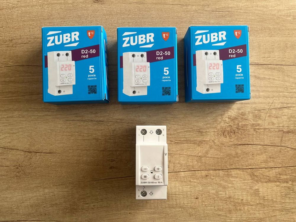 Реле zubr d2-50red
