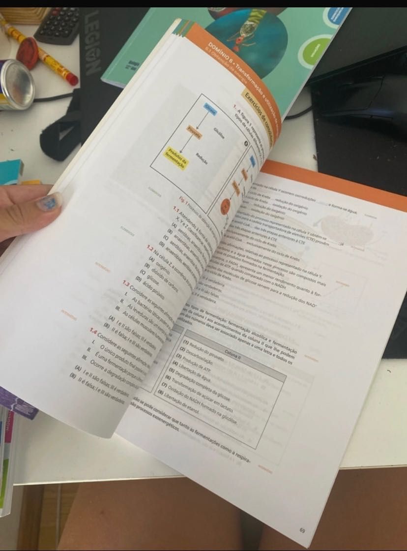 Livro de exercícios-BIOGEO-10° Ano