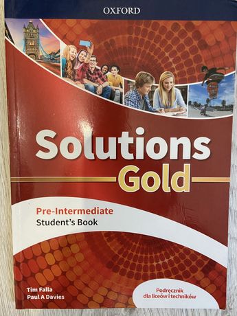 Solutions gold pre-intermediate klasa 1