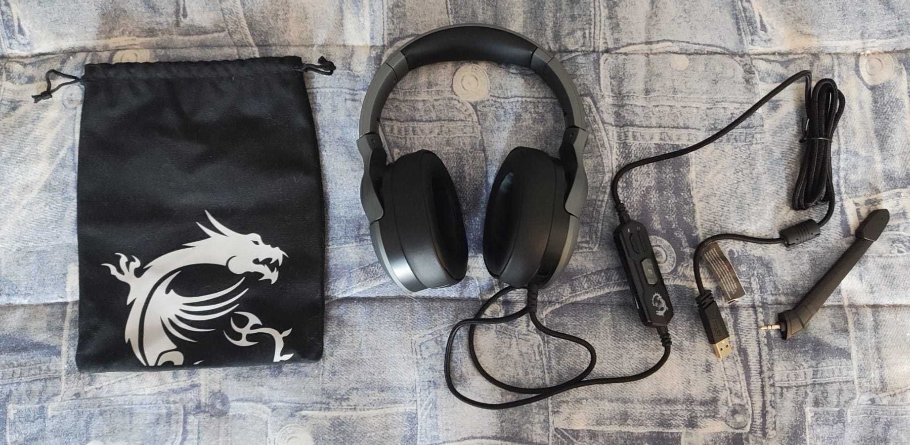 Headset MSI Immerse GH50 7.1 RGB Gaming