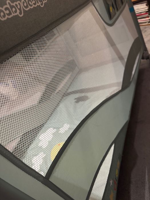 ŁÓŻECZKO TURYSTYCZNE DREAM baby designe 2 poziomy przewijak